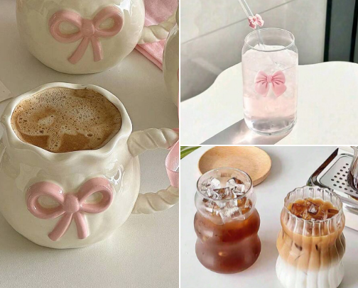 💞Most beautiful mug and glass💞 cover photo collage