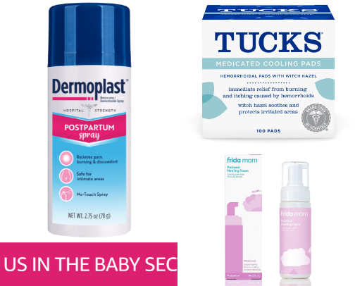 Postpartum Recovery Must Haves cover photo collage