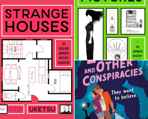 SPOOKY BOOKS cover photo collage