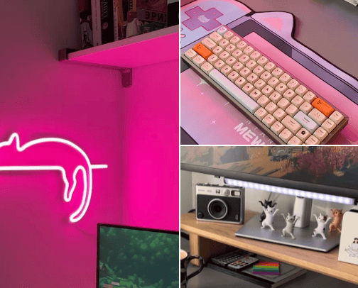 My Desk Setup List cover photo collage