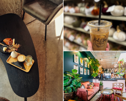 Upstate coffee cover photo collage