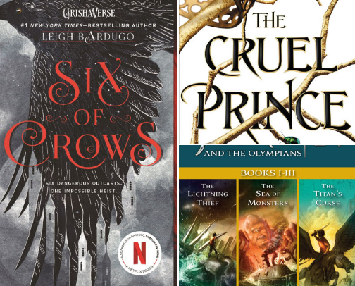Fantasy books for forgetting reality cover photo collage