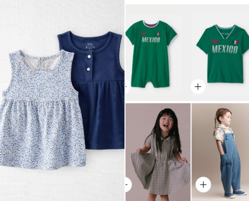 Carter’s Favorites for Babies & Toddlers cover photo collage