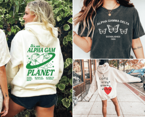 Alpha Gamma Delta cover photo collage