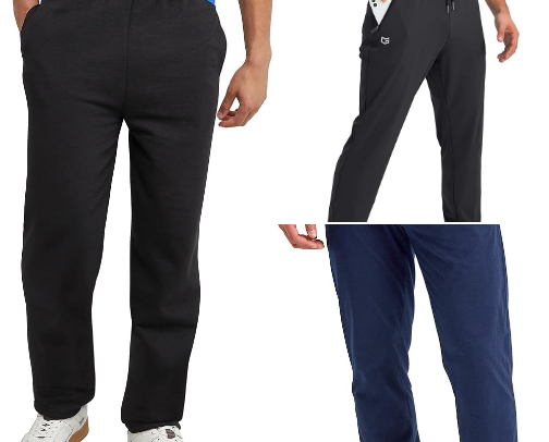 Men's pants cover photo collage