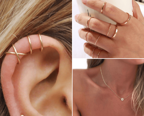 Jewelry✨️ cover photo collage