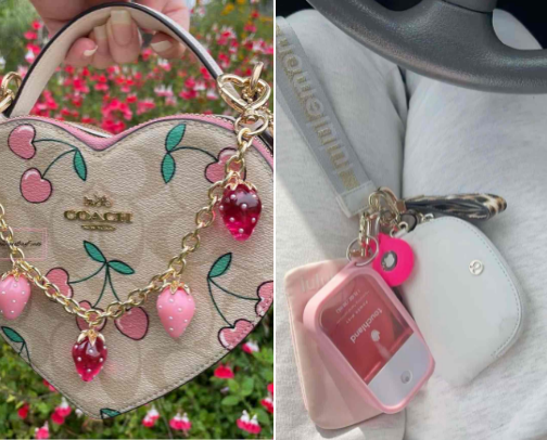 The bag that describes the woman! 🤍 cover photo collage