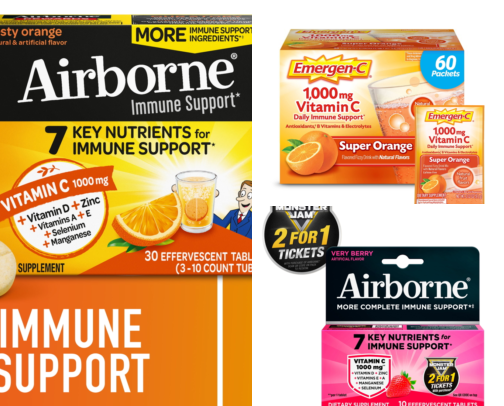 Fizzing Vitamin C Tablets I Drink Every Morning to Survive Cold Season cover photo collage