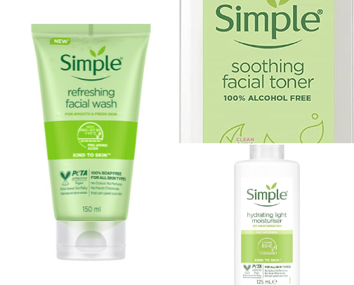 Skin Care cover photo collage