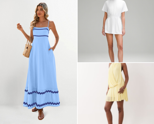 Summer Dresses I’m loving for 2026! cover photo collage