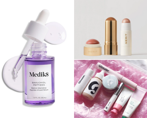 Skincare & Beauty Essentials cover photo collage