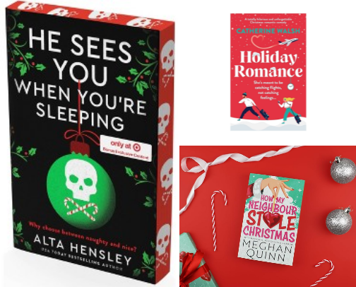 Holiday Books cover photo collage