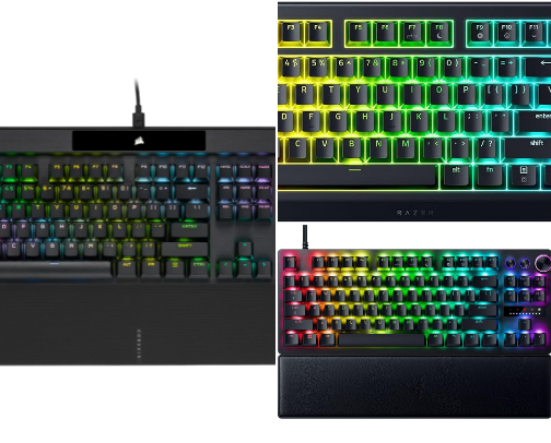 Top 5 Best Gaming Keyboards cover photo collage