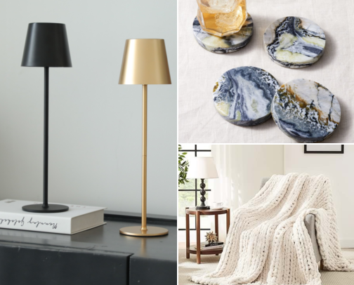 The "Quiet Luxury" Home Edit: 15 Amazon Decor Finds Under $60 That Look Like Pottery Barn cover photo collage