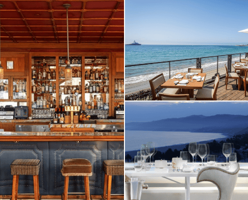 Restaurants in LA with unforgettable sunsets cover photo collage