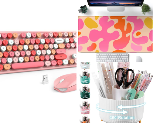 Corporate Baddie Office Supplies! cover photo collage