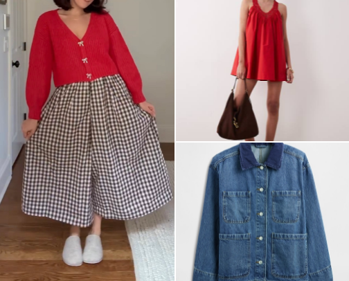 THE • CURATED • WARDROBE cover photo collage