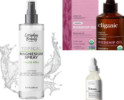 My favorite beauty recs cover photo collage