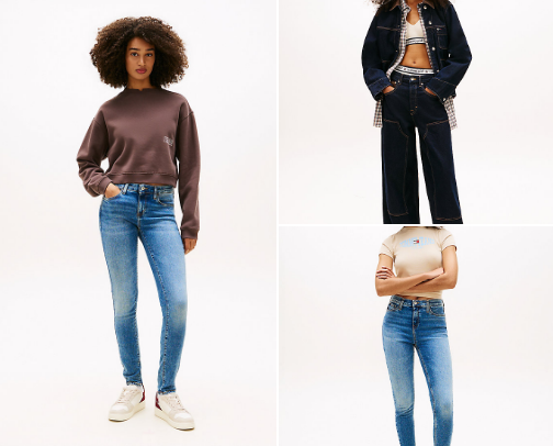 Tommy Hilfiger Women’s Jeans – 50% Off & More cover photo collage