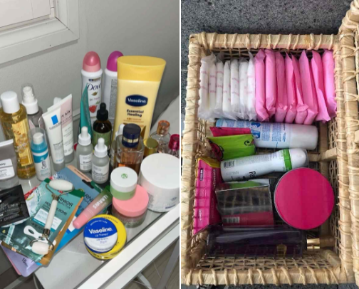 Body care routine 🛁 cover photo collage