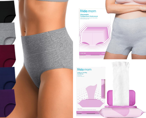 Postpartum Essentials cover photo collage