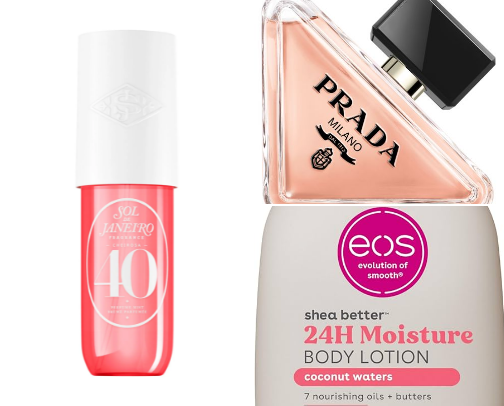 perfumes, mists and body creams🍪😍😊 cover photo collage