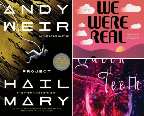 Sci Fi Reads! cover photo collage