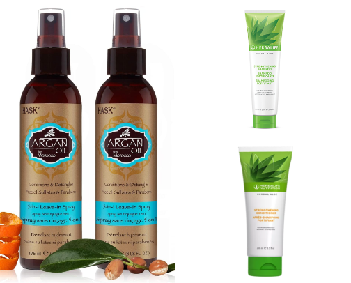 My fav hair products cover photo collage