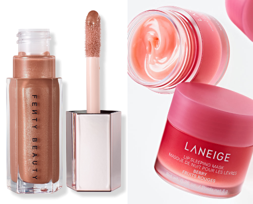Dreamy lips cover photo collage