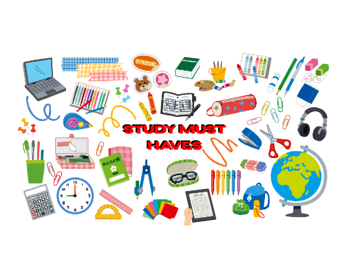 Study Must Haves cover photo collage