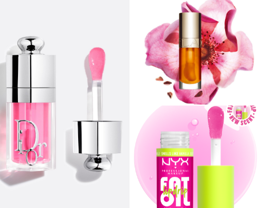 Lip Oils I Keep Reaching For cover photo collage