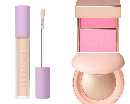 makeup favs for everyday makeup routine💓 cover photo collage