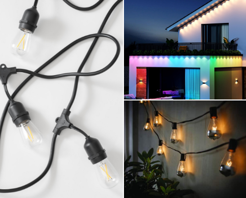 How to glow up your space: my ultimate guide to string lights and fairy lights cover photo collage