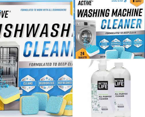 Cleaning Products cover photo collage