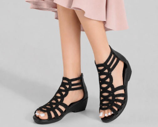 Pretty Sandals for Sunny Days ☀️ cover photo collage
