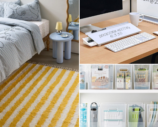 Dorm Room Essentials - Neutral Style cover photo collage