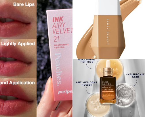 Beauty and Glow Staples cover photo collage