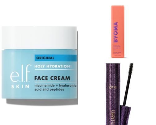 Skincare & B E A U T Y cover photo collage
