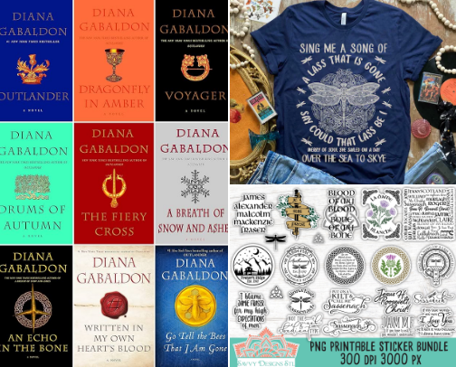 All Things Outlander cover photo collage