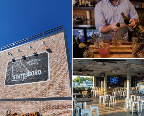 Local Eateries in and around Statesboro- home of the real GSU. GO GATA cover photo collage