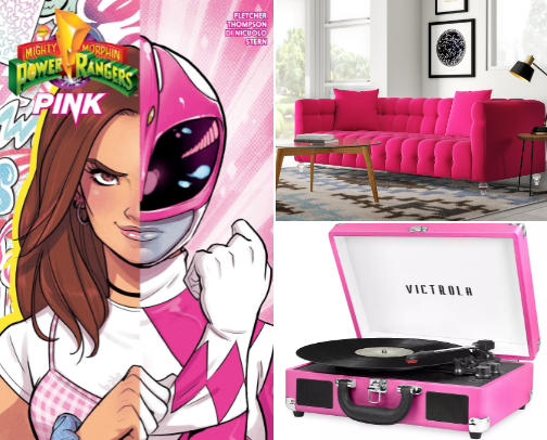 Pink is a Vibe cover photo collage