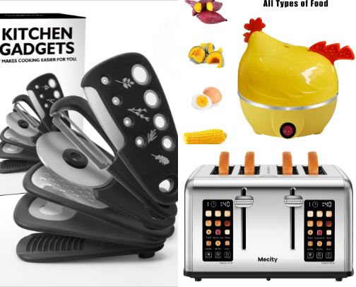 Kitchen Gadgets cover photo collage