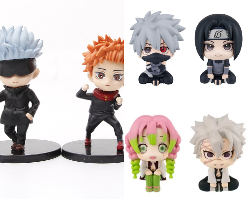 ✨The Cutest Mini Anime Figures✨ cover photo collage