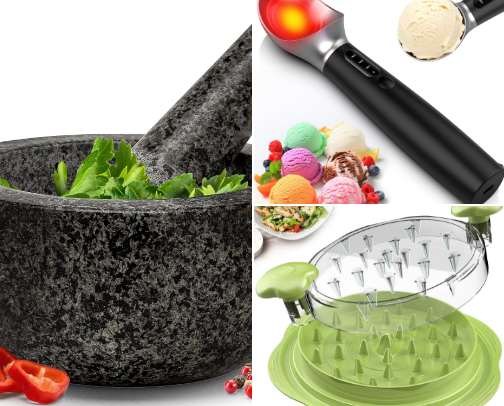 Kitchen time savers! cover photo collage