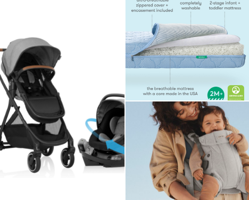 Baby Registry Essentials You Won’t Regret cover photo collage