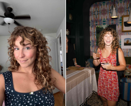 Curly hair favs cover photo collage