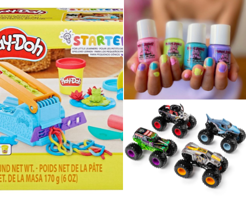 Toddler stocking stuffers 🌲 cover photo collage
