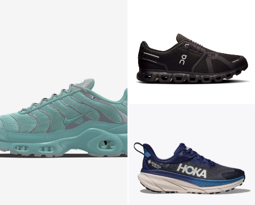 Comfortable active wear and shoes for men and women! cover photo collage