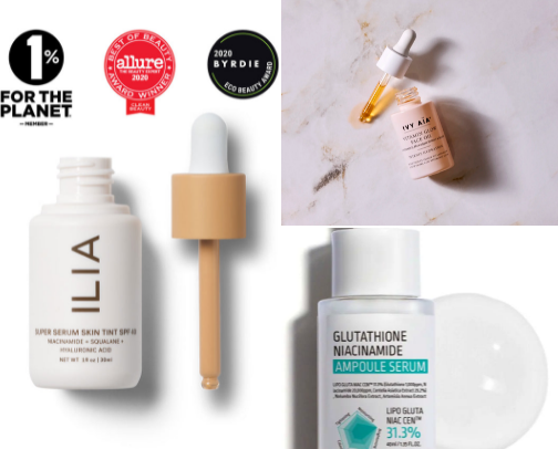 The secret for a glowing skin ✨️ cover photo collage