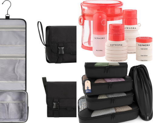 Travel & On the Go Essentials cover photo collage